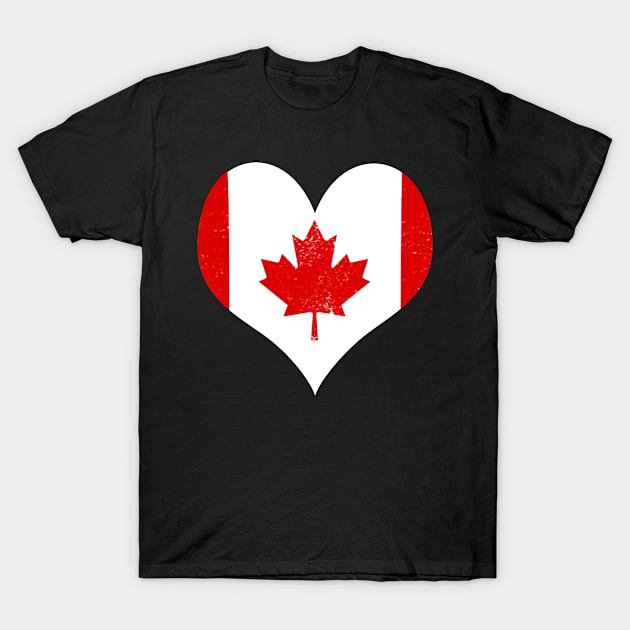 Canada flag T-Shirt by Leosit